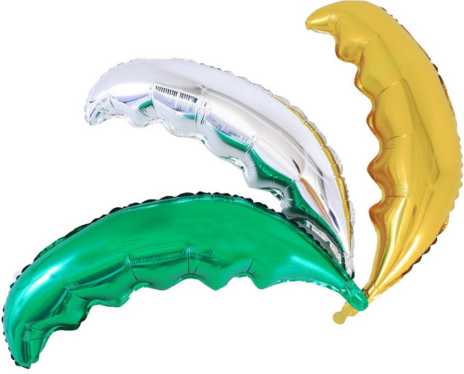 라지쉐잎 야자수풍선 여름 풍선장식, 그린