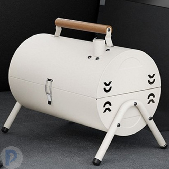 조브로샵 화이트 훈제 바비큐 그릴 고기그릴