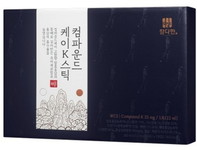 참다한 컴파운드케이K 스틱 30p, 360ml, 1개