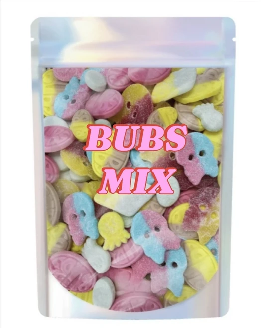 Bubs 스웨덴 스웨디시 캔디 젤리 믹스 1kg, 1개, 250g - 쿠팡