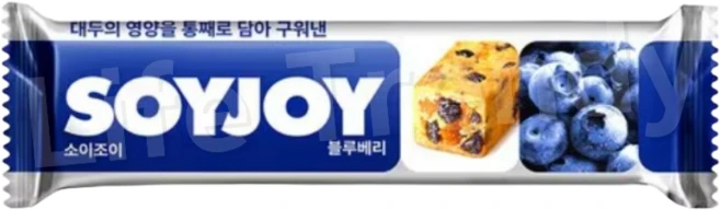 소이조이 블루베리 단백질 바, 4개, 30g - 쿠팡