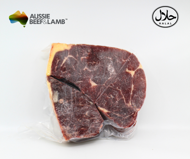 Halal Australian Beef Chuck Roll Frozen 할랄 호주산 소고기 목심 냉동, 1개, 1kg
