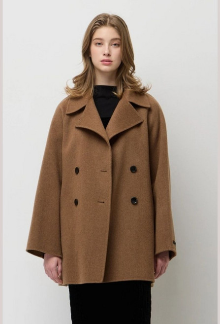 매장정품 SISLEY 시슬리 버디 더블 버튼 미드 코트SACT34561 959021