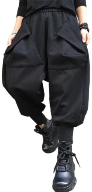 봄 여름 빅사이즈 똥싼바지 여성용 패션 9부 조거 배기바지 뉴타임즈 11CW1402