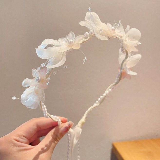 兒童皇冠頭紗髮箍