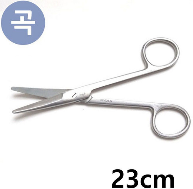 메요가위 23cm Curved 곡선 의료용 메이요 시저 Mayo, 본상품선택, 1개