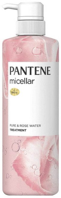 PANTENE 潘婷 Micellar系列護髮素 Pure&Rose Water, 1個, 500g