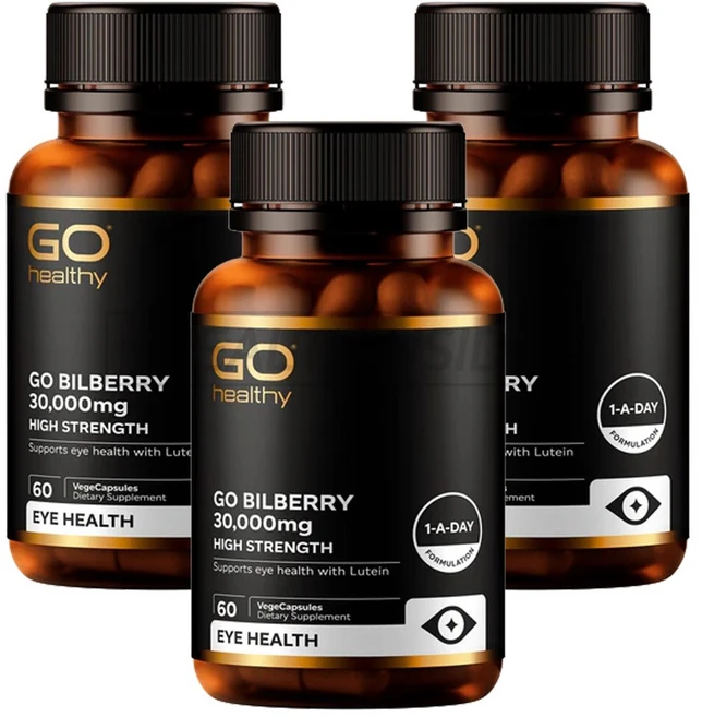 [고헬씨] 빌베리 30000mg 60캡슐 X3개, 60정, 3개 - 쿠팡