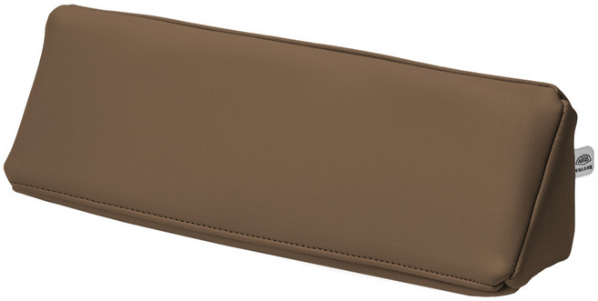 이지스 현대 디 올 뉴 싼타페 MX5 전용 허리 삼각 쿠션, 1개, 피칸 브라운