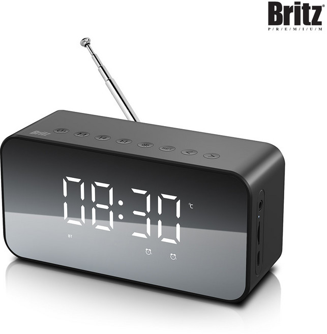 브리츠 BZ-MX2100 블루투스 스피커/ 알람/ 라디오/ 시계