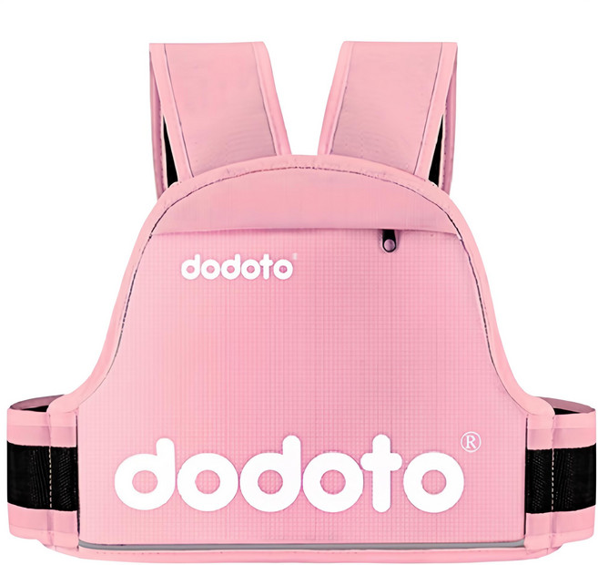 dodoto 機車兒童安全背帶, 粉色-機車兒童安全背帶