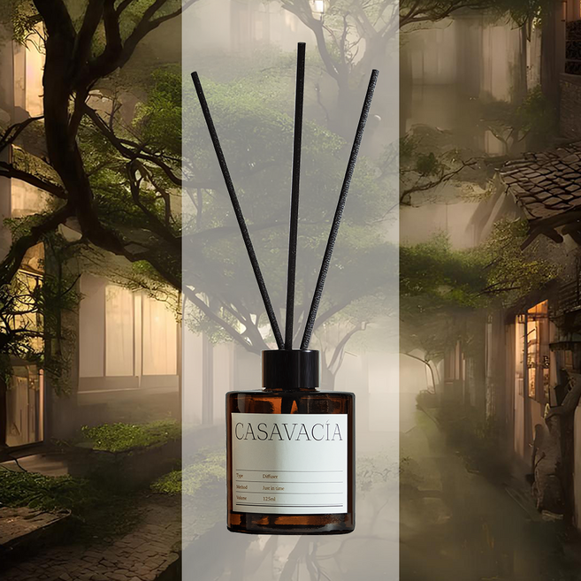 카사바시아 욕실 신발장 디퓨저 방향제, 1개, 125ml, 가이악10