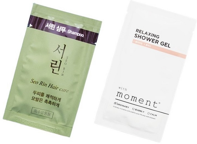 일회용 댕기 서린샴푸30개+위드모먼트 바디워시(샤워젤)30개 여행용 휴대용, 1개