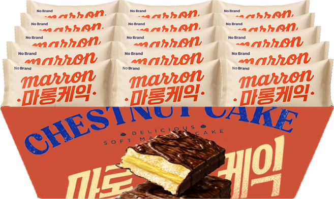 사용안함, 12개, 마롱케익