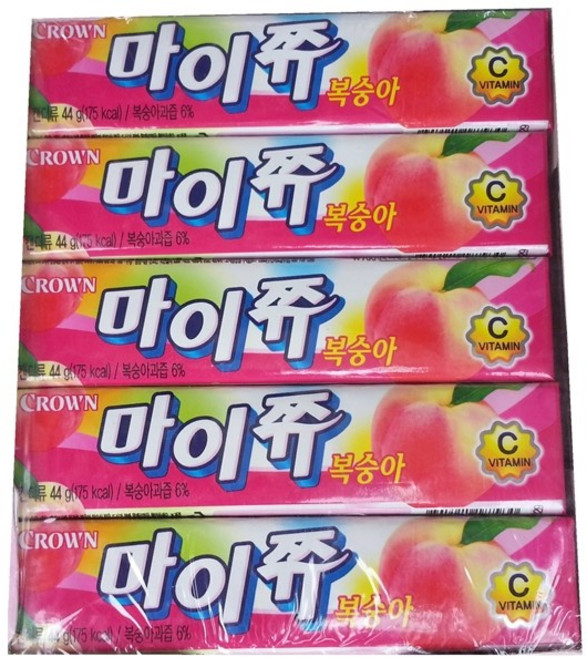 크라운 마이쮸 44g 6종, 1개