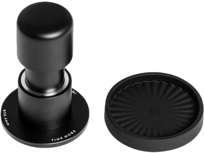 타임모어 원두 펀치 템퍼 6.9 x 10.78cm, 1개, 흑요석 블랙