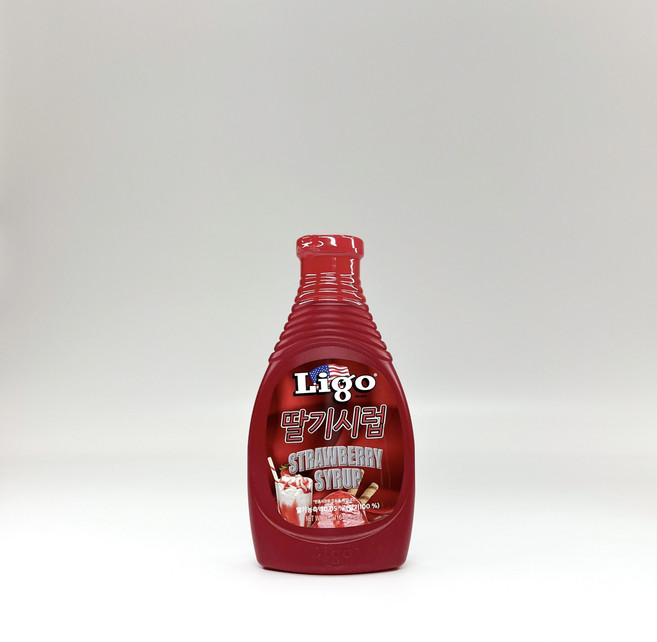 리고 딸기 시럽, 1개, 585g