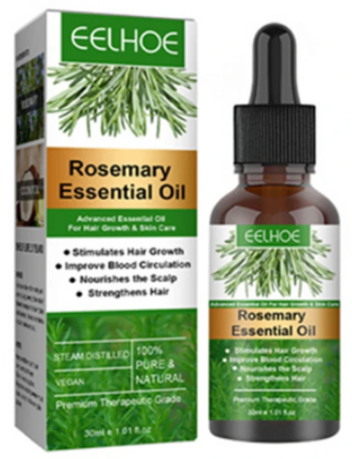 가려움증과 마른 두피를 제거하기 위해 분기 된 모발 관리를 개선하기 위해 로즈마리 모발 에센셜 오일 영양 및 수리, 2개, 30ml - 쿠팡