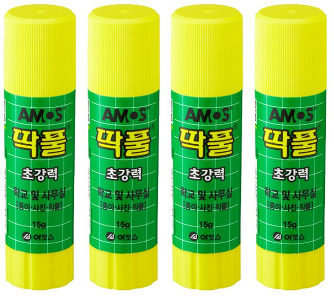 아모스 딱풀 20p, 15g, 4개