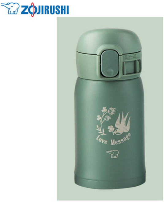 조지루시 원터치 미니텀블러 스텐머그 보온보냉병 보온병 보냉병 보온머그, SM-WP24, 1개