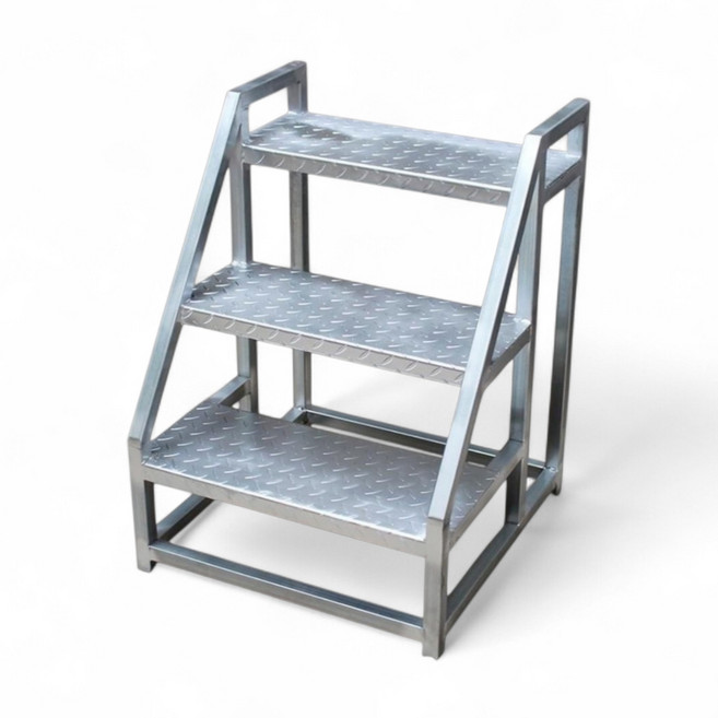 낭만샵 3단 계단발판 보조 조립식 디딤판 가정용 안전 사다리, 70cm