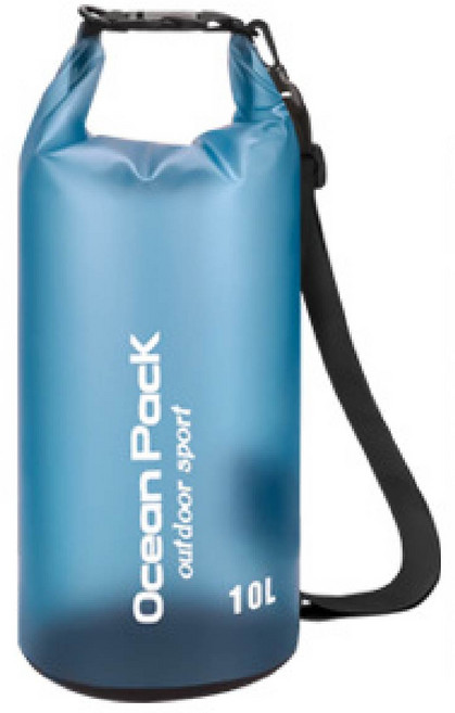 戶外防水袋 5L-20L 漂流袋 登山防水袋, 【10L】水藍19*42cm