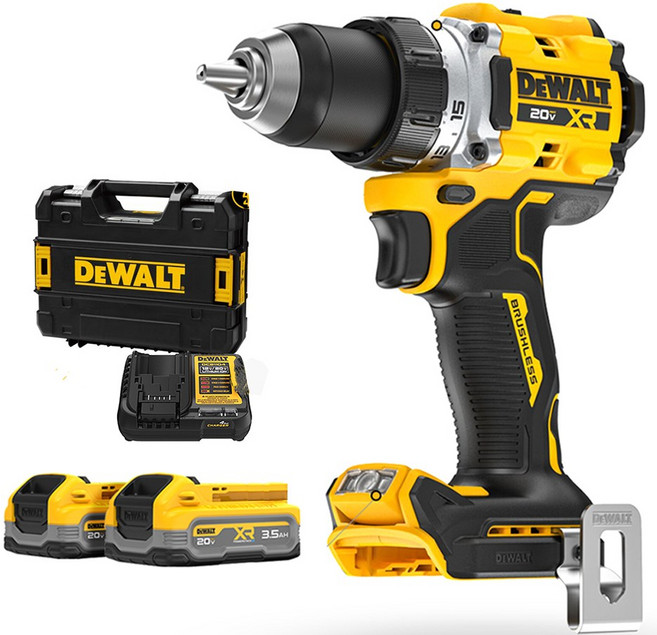 디월트 20V 충전해머드릴 DCD801S2T 3.5Ah 2개세트 전동드릴