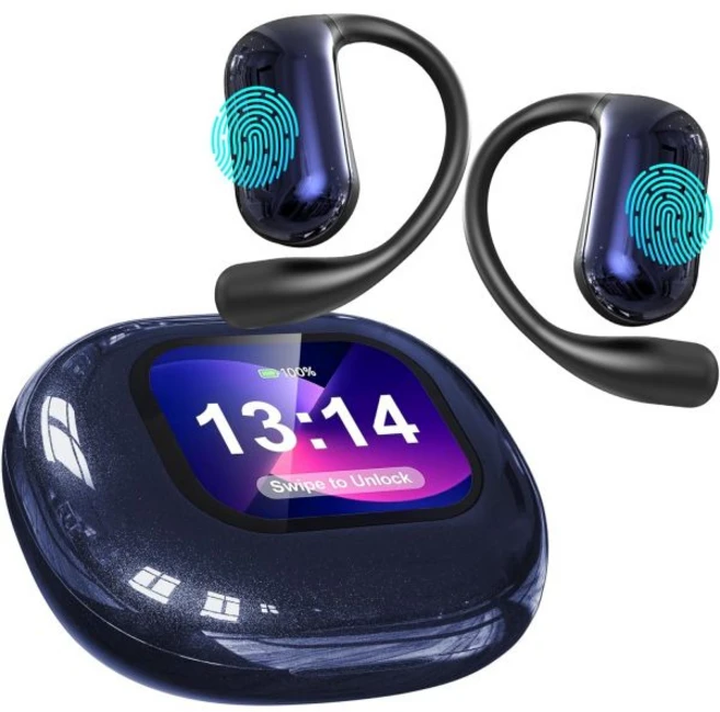 여행 비즈니스를 위한 AI 실시간 번역 이어버드 무선 144개 언어 양방향 블루투스 헤드폰 이어팟 HD 사운드, Dark Blue - 쿠팡