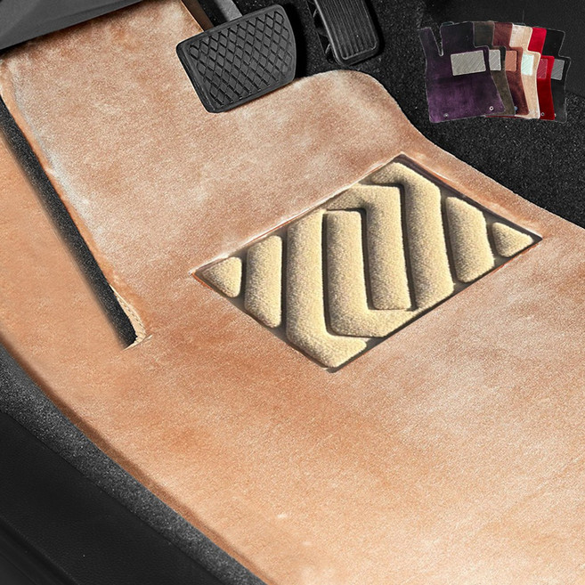 자동차 카페트형 순정형 발매트 블랙매트 차량용 카매트 바닥매트, 블랙매트 D, 운전석만, 블랙