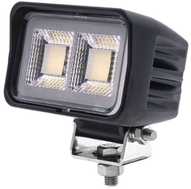 JG-2020 LED라이트 40W 2구 12v 24v 써치라이트 중장비 라이트, 1개