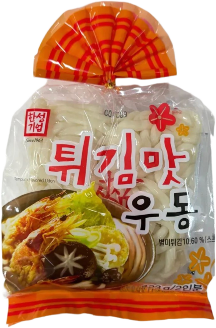 한성기업 튀김맛우동, 423g, 8개