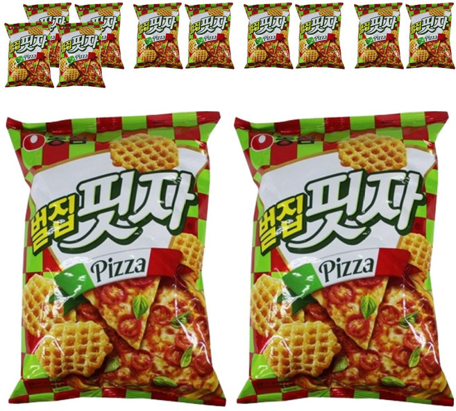 농심 벌집핏자, 90g, 12개