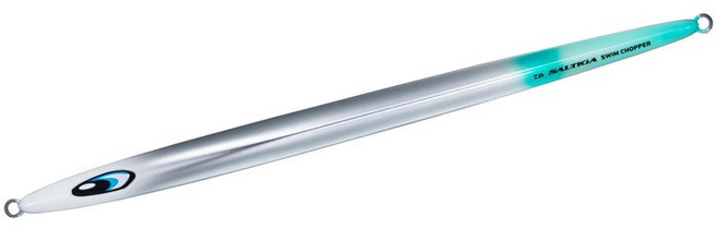 다이와 루어 솔티가 스윔 초퍼 230g ML 헤드 테일 블루 글로우, 1개, 1g, 상세설명 참조