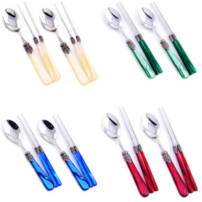 이엠이 [EME]나폴레옹 수저2세트, 그린