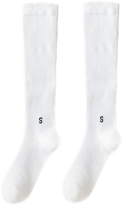 미니멀모다 여성 종아리 압박 니삭스 운동 골프 요가 양말