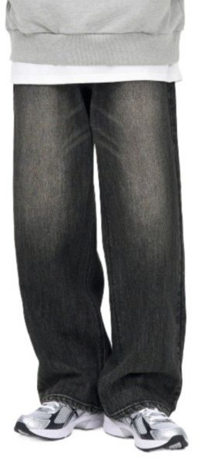 토피 TOFFEE 모어 와이드 데님 팬츠 (WED RAW BLACK) T3S-MWDPTWRB 286741