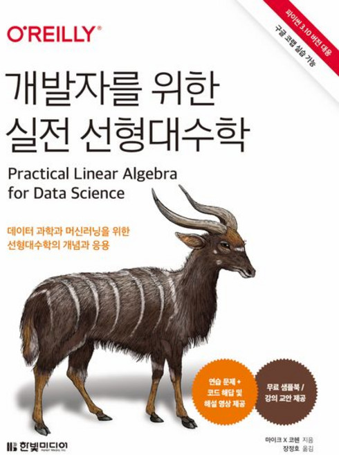 마이크 X 코헨 개발자를 위한 실전 선형대수학