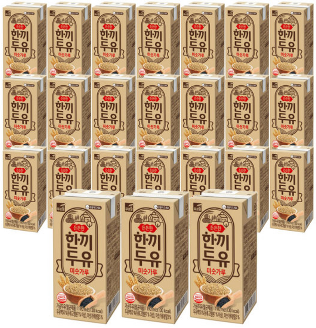 푸르밀 든든한 한끼 두유 미숫가루, 190ml, 1개