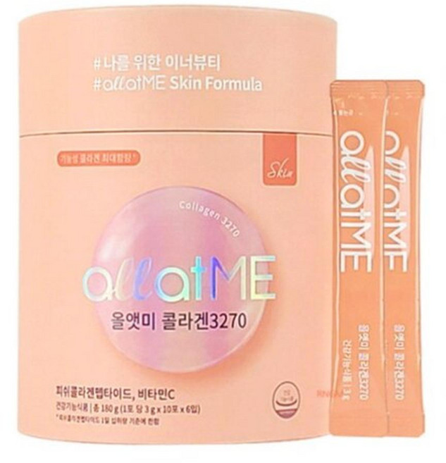 올앳미 종근당건강 기능성 콜라겐3270 콜라겐/히알루론산, 2개