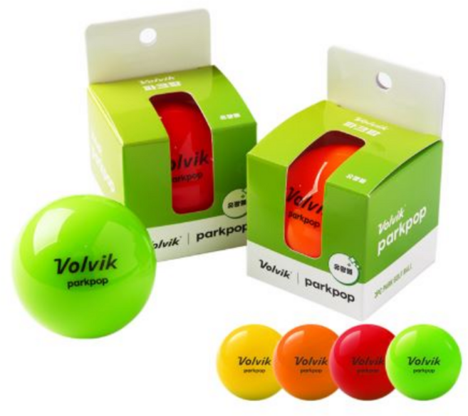 볼빅 공인구 파크팝 파크골프공 신형 유광 컬러, 신형 레드(유광), 1개입, 1개