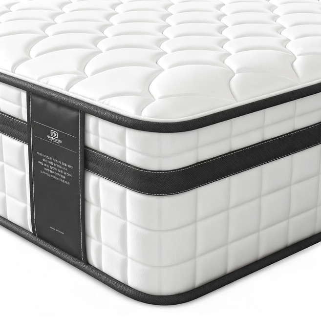 투에스리빙 허리탄탄 굿코어 포켓스프링 매트리스, 중간 단단함, 20cm