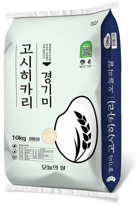 25년햅쌀 고시히까리 경기미, 1개, 10kg