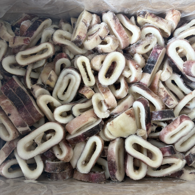 냉동 손질오징어 절단 짬뽕 중식재료 업소용, 사이즈 : 대, 1박스, 4kg