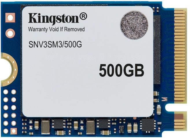 Kingston NV3 PCIe 4.0 NVMe M.2 2230 SSD 固態硬碟, SNV3SM3, 500GB