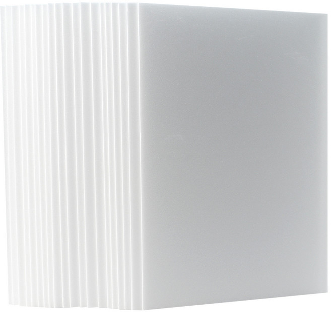 뮤즈 A4 재단 백색 우드락 2T 210x300mm, 20개, 2mm