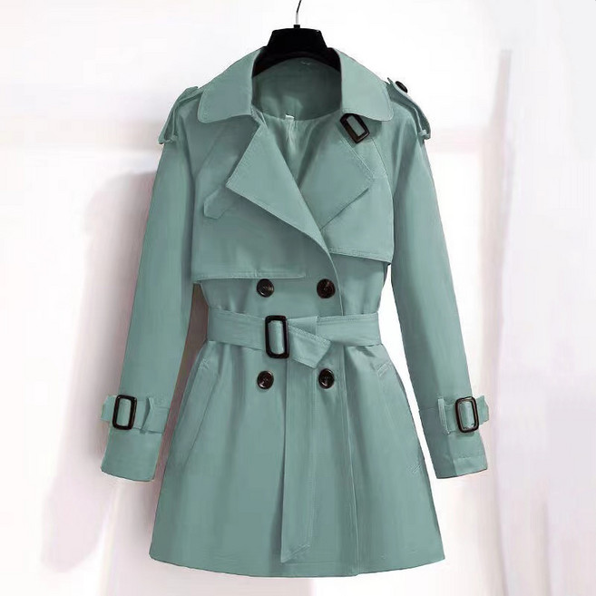 타임퓨어 여성 코트 봄가을 트렌치코트 영국 스타일 루즈핏 슬림핏 캐주얼 아우터