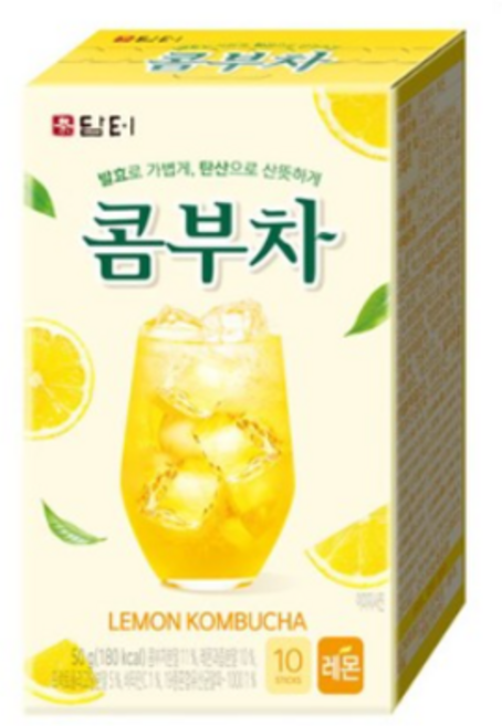 담터 콤부차 레몬, 50개, 1개, 50개입