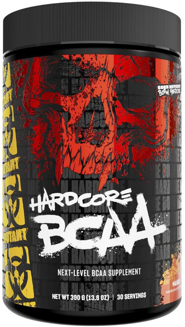 뮤턴트 하드코어 Next-Level BCAA 서플먼트 망고 맛, 1개
