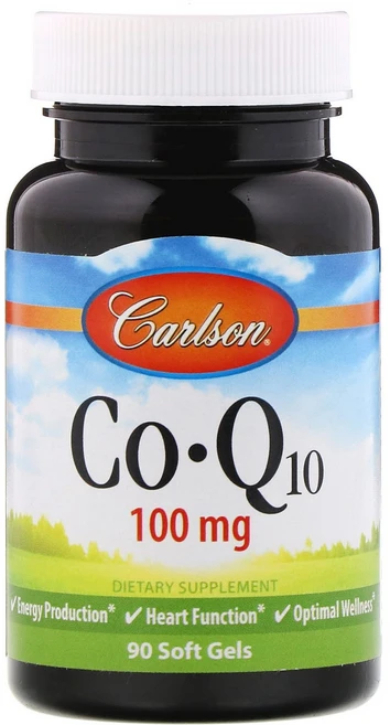 Carlson Labs CoQ10 100mg 칼슨 랩스 코큐텐 100mg 90캡슐, 90정, 1개 - 쿠팡