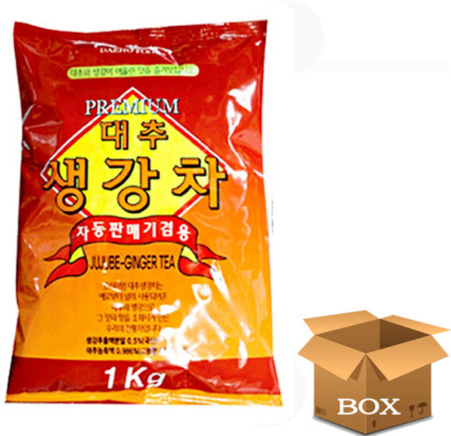 대호 대추생강차, 12개, 1개입, 1kg, 1kg